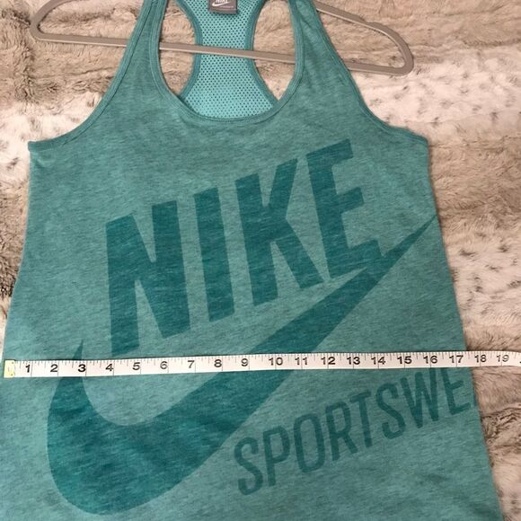 𝅺: : NIKE Soft T Back Tank Top With Mesh Back : : - Picture 6 of 10